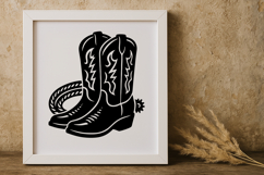 Cowboy Silhouette SVG Product Image 1