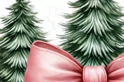 North Pole PNG Sublimation Design, Pink Christmas Shirt Product Image 5