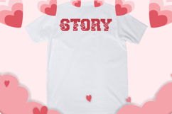 Norwester Valentine - Bold Varsity Love Font Product Image 5