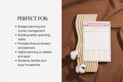 Credit Score Tracker Printable Budget Planner PDF Product Image 5