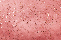 A pink glittery background with white and gold sparkles Product Image 1