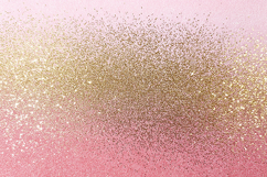 Pink and gold glittery background with a sparkling texture Product Image 1