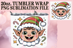 ENCHANTED MEMORIES 20oz TUMBLER WRAP, Cute Christmas Product Image 1