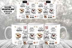 Funny Mug Wrap Sublimation, Funny Mug Design Product Image 1