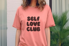 Mindful Living - Pretty Bubble Retro Font Product Image 6