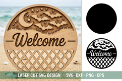 Welcome SVG - Laser Cut Design Product Image 3