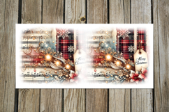 Vintage Christmas | 4 Retro Sublimation Mug designs Product Image 2