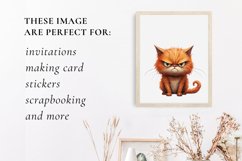 Sarcastic Dark Orange Grumpy Cat, Grumpy Cat sublimation Product Image 3