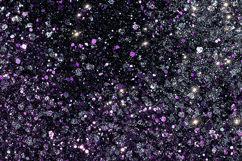 Purple and silver glitter background with a black base Product Image 1