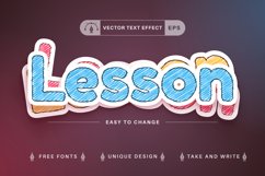 Set 10 School Editable Text Effects | Font Styles Product Image 9
