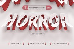 Set 10 Halloween Editable Text Effects | Font Styles Product Image 7