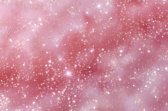 Pink and white cosmic background with sparkling stars Product Image 1