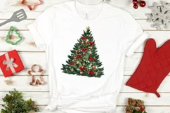 Christmas Tree Print Download - Merry Christmas PNG Product Image 3