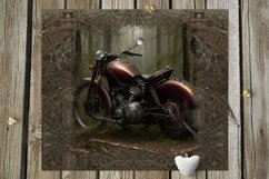 Post-apocalypse Motorcycle | Skinny tumbler sublimation, JPG Product Image 6