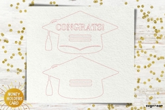 Graduation Cap Money Holder Laser Cut | Glowforge | SVG Product Image 2