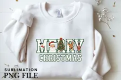 Christmas words png design for T-shirts Product Image 3