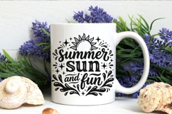 Summer Sun And Fun Svg, Summer Vibes Svg, Water Splash Svg. Product Image 7