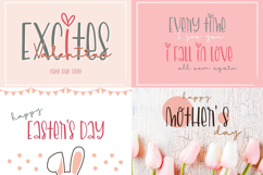 25 Romantic Heart Font Bundle Product Image 2