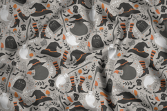 Seamless Halloween Digital Paper, Cute Pattern Design Product Image 6