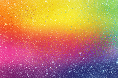 Rainbow background with white specks and glitter Product Image 1