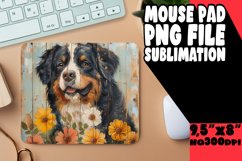 Wood Texture Dog Sublimation Mat Product Image 1