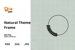 Natural Theme Frame Product Image 1