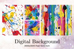 Paint Texture Wall Art Splash Background_6 Product Image 1