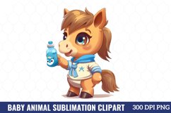 Baby Animal Sublimation Clipart Product Image 6
