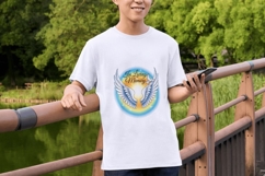 Fly High Angel Wings Quotes &amp; Memorial PNG Pack Product Image 6