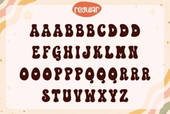 Groovy Mistletoe Font Duo | Retro Display Script Font Product Image 6