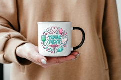 Personalized Nurse Sublimation Design, Your Text Medical Product Image 6