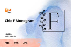 Chic Monogram Product Image 1