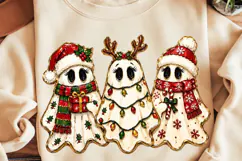 Trending Christmas PNG, Christmas Ghost, Merry Christmas Product Image 1