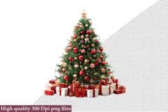 Christmas Tree Clipart PNG Product Image 1