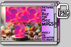 Neon Magic: Sublime 15oz Mug Patterns 11oz Product Image 1