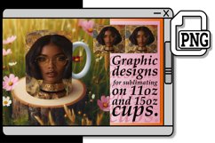 Cultural Elegance: Sublimation Mug Collection Product Image 1