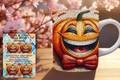 Beautiful Png For 15oz Mug Wrap , Cute Pumpkin Product Image 1