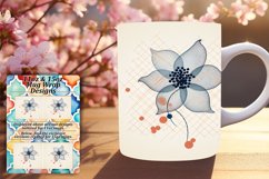 Garden Inspired Sublimation Mug Wrap - 11oz/15oz Product Image 1