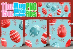 Easter Celebration Sublimation Mug Pattern Product Image 1