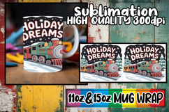 Timeless beauty 11oz 15oz mug wrap, Christmas Product Image 1