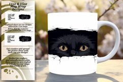 Peek-a-Meow: Sarcastic Sublimation Mug Collection Product Image 1