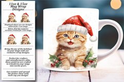 Merry Catmas Mug Wrap Sublimation Product Image 1