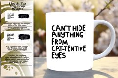 Peek-a-Meow: Sarcastic Sublimation Mug Collection Product Image 2