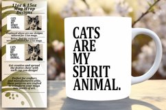 Cup Full of Feline Charm: Sublimation for Cat Lovers Product Image 2