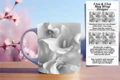 Colorful Blooms Mug Sublimation: 11oz &amp; 15oz Sizes Product Image 1