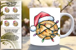 Stunning 15oz Mug Wrap Png Template , Holiday Product Image 1
