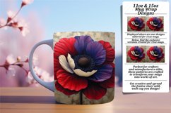 Blooming Floral Sublimation Mug Product Image 1
