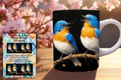 Elegant Feathered Friend Cups Product Image 1