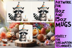 Watercolor Wildlife Celebration Mug Product Image 1