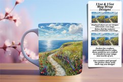 Spring Scenery Mug Wraps: Sublimation - 11oz/15oz Product Image 1